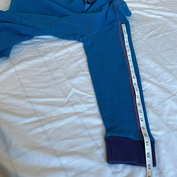 Robert Graham Pull Over Half Zip Long Sweater In Blue Size S - Picture 7 of 8